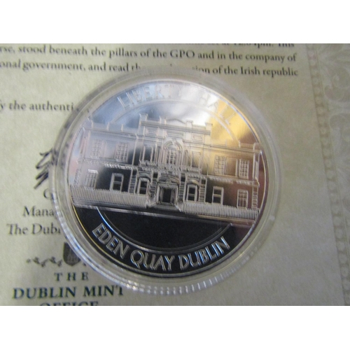 966 - Liberty Hall Limited Edition Commemorative Coin Encapsulated with Certificate of Authenticity Mint C... 