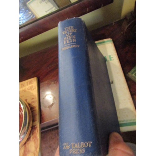 968 - The Victory of Sinn Fein, by P.S. O'Hegarty. 1924. First edition. Publisher's blue cloth.