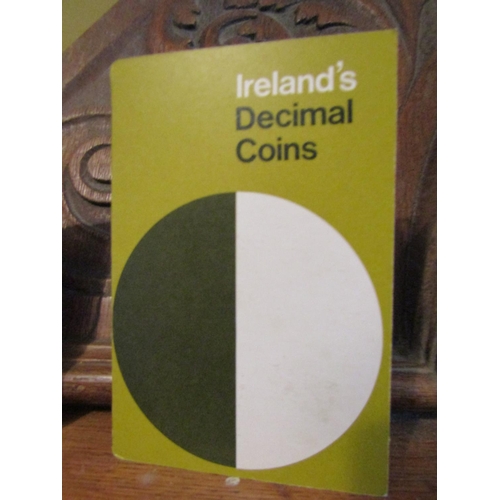 988 - Penny Farthing Coin Set in Case Together with Set of Irish Decimal Coins