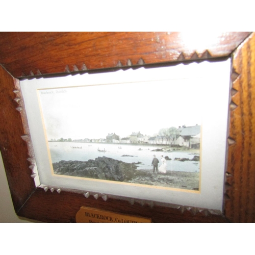 38 - Original Painted Picture Postcard of Blackrock, Co. Louth Circa 1890 Framed by Joseph Taaffe Circa 1... 