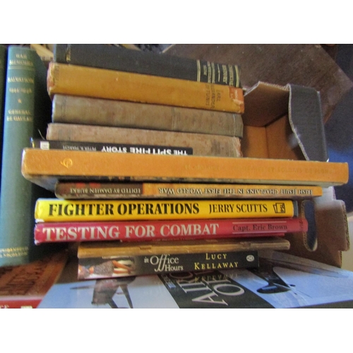 115 - Collection of Various Volumes Military Interest and Others Quantity As Photographed