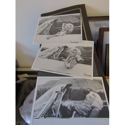 121 - Three Large Format Photographs Marilyn Monroe