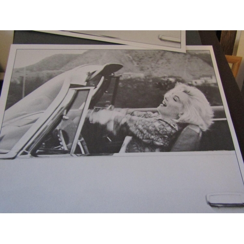 121 - Three Large Format Photographs Marilyn Monroe