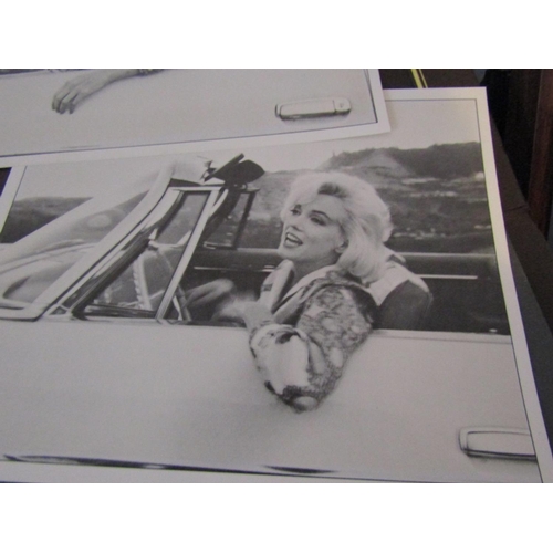 121 - Three Large Format Photographs Marilyn Monroe