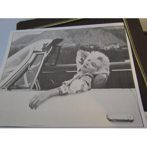 121 - Three Large Format Photographs Marilyn Monroe