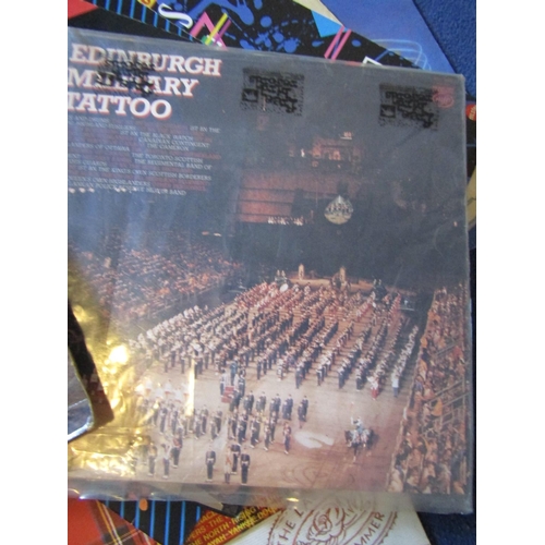 130 - Collection of Various Albums Including Military Tattoo and Overtures Quantity As Photographed