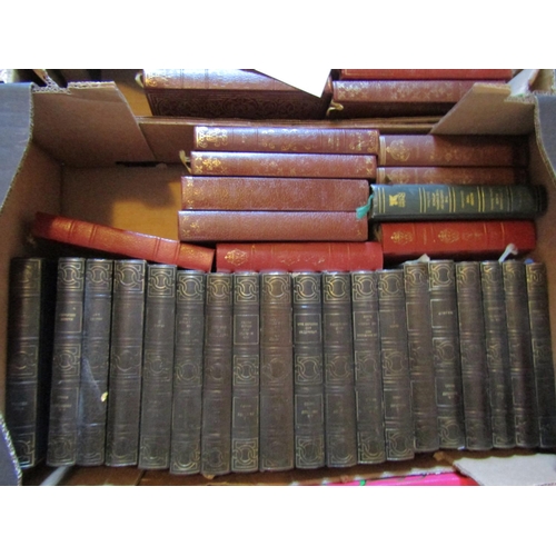 131 - Four Boxes of Various Volumes Including DH Lawrence, John Galsworthy and JR Priestley Twenty Four Vo... 