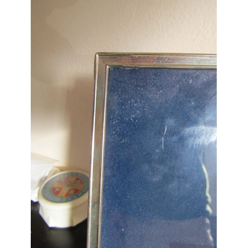 135 - Solid Silver Mounted Photograph Frame Approximately 8 Inches High x 5 Inches Wide