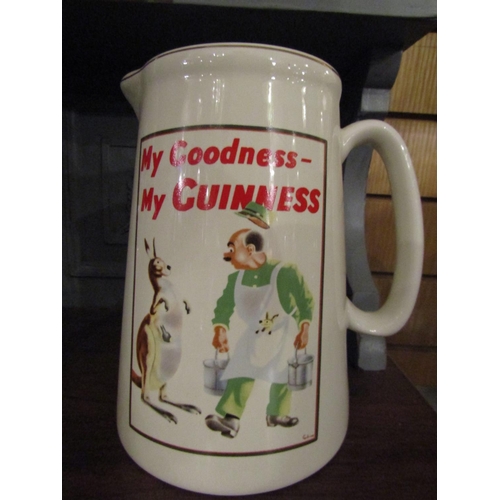 138 - Large Guinness Advertising Jug Approximately 10 Inches High