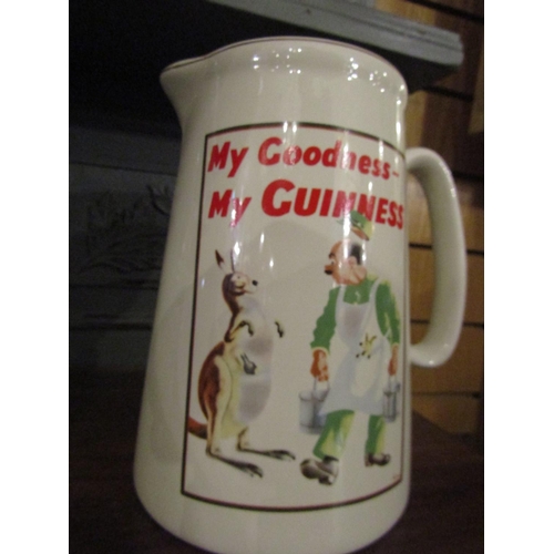 138 - Large Guinness Advertising Jug Approximately 10 Inches High