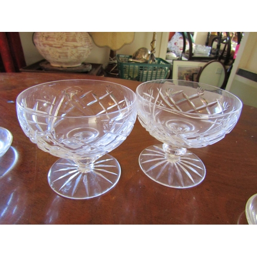 86 - Four Waterford Crystal Sorbet Dishes and Others Quantity As Photographed