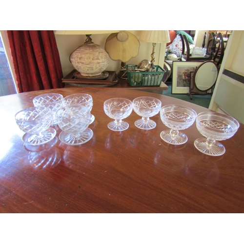 86 - Four Waterford Crystal Sorbet Dishes and Others Quantity As Photographed