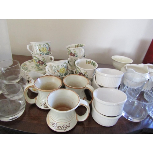 91 - Collection of Various Porcelain and Other Table Ware Including Masons