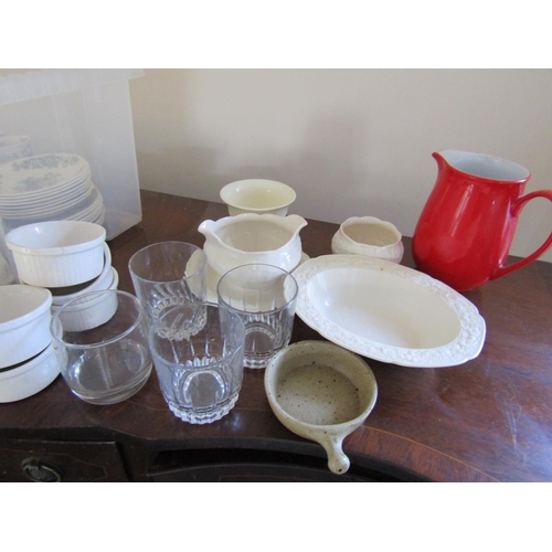 91 - Collection of Various Porcelain and Other Table Ware Including Masons