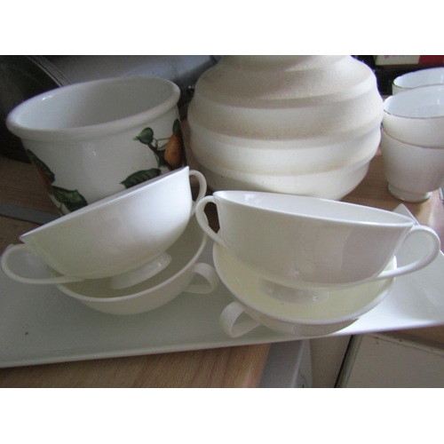 96 - Collection of Various Porcelain and Other Table Ware