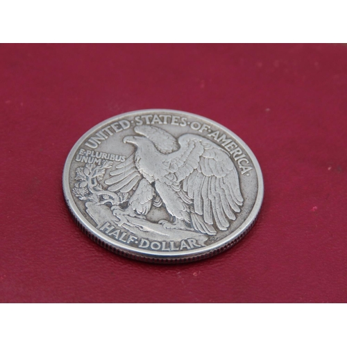 109 - Silver Liberty Lady Half Dollar Condition Fine