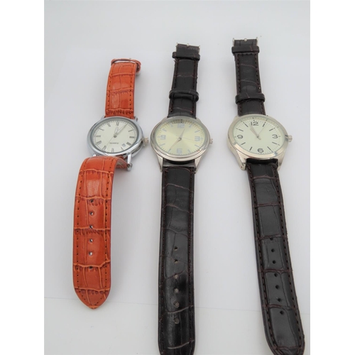 126 - Three Gentleman's Quartz Watches