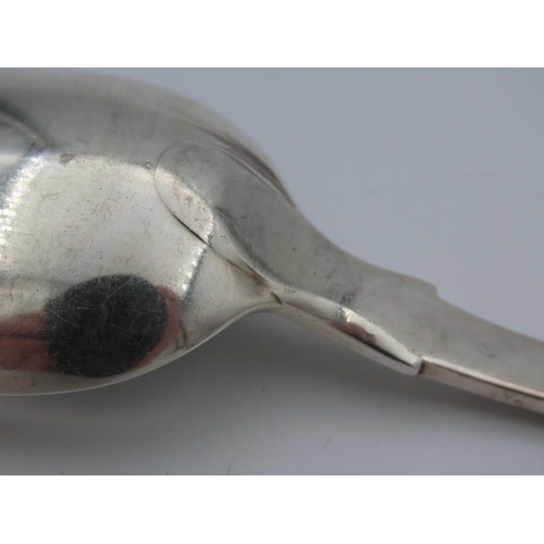 423 - Two Victorian Solid Silver Dessert Spoons by Samuel Hayne and Dudley Cater Hallmarked London 1843