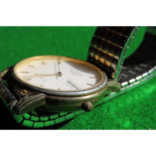 442 - Two Gentleman's Wristwatches Rotary and Enicar Date Apertures to Both