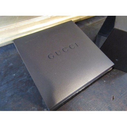 468 - Gucci Designer Ladies Wristwatch Attractive Form Contained within Original Presentation Box and Case... 