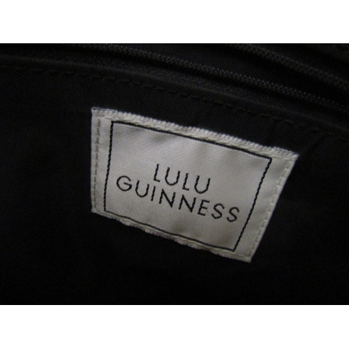 469 - Lulu Guinness Designer Ladies Handbag Good Original Condition Purchased New Brown Thomas Rarely Used