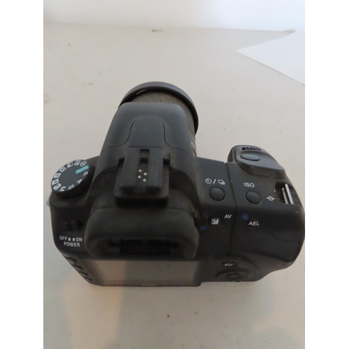 1143 - Sony A200 Digital Camera with Two Lens and Original Carry Case Original Box Present