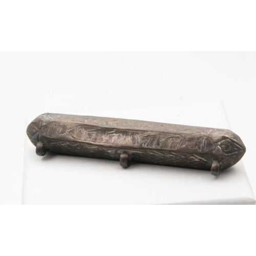 1076 - Unusual Detailed Scroll Rest or Desk Weight Approximately 5 Inches Wide