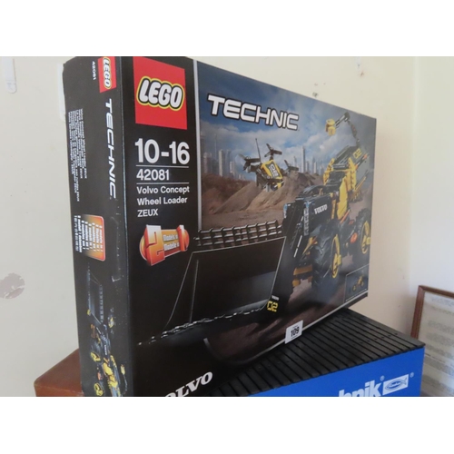 109 - Lego Technic Set 42081 Volvo Concept Wheel Loader Zeux in Box