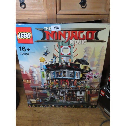 114 - Lego Set 70620 The Ninjago Movie in Box