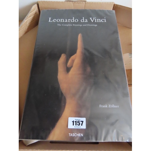 1157 - Very Large Volume of the Complete Paintings and Drawings of Leonardo da Vinci Published by Taschen C... 