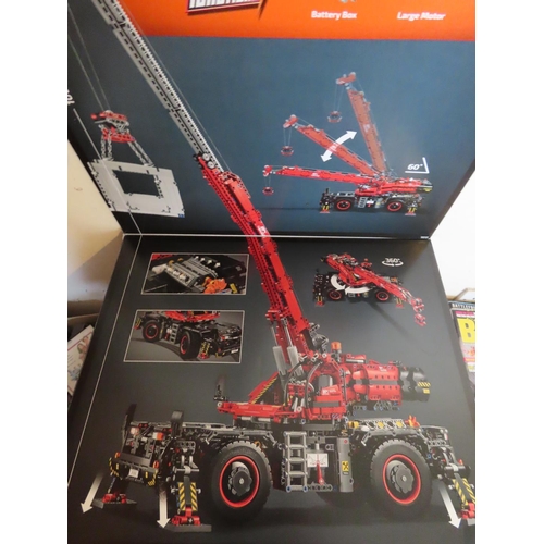 1173 - Lego Technic Set 42082 Rough Terrain Crane Possibly Incomplete Contained in Original Box Unconstruct... 