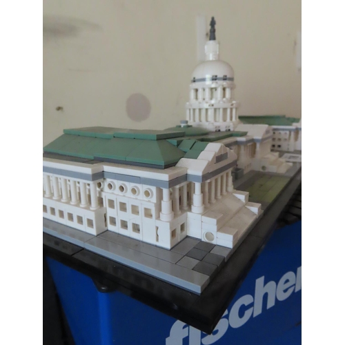 118 - Lego Set United States Capitol Building 17 Inches Wide