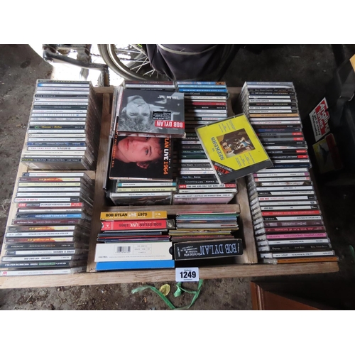 1249 - Crate Containing a Large Quantity of CDs