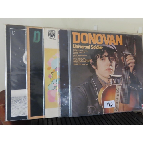 125 - Donovan 'Universal Soldier' LP and Four Others by Donovan