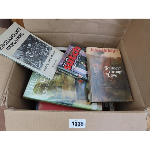 1335 - Mixed Box of Books to Include Fiction and Non Fiction