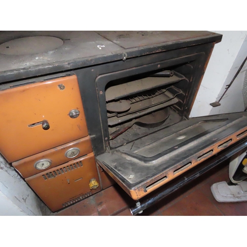 1360 - Vintage Wamster Range Cooker As Photographed 36 Inches Wide x 24 Inches Deep x 35 Inches Tall