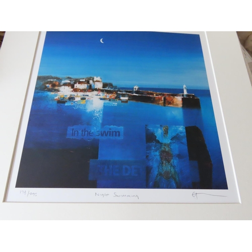 1491 - Two Limited Edition Digital Prints Mounted with Signature and Numbered