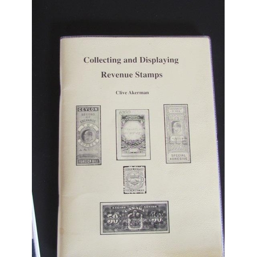 1707 - Two Books on Stamp Collecting, One on Machin Stamps Other on Revenue Stamps