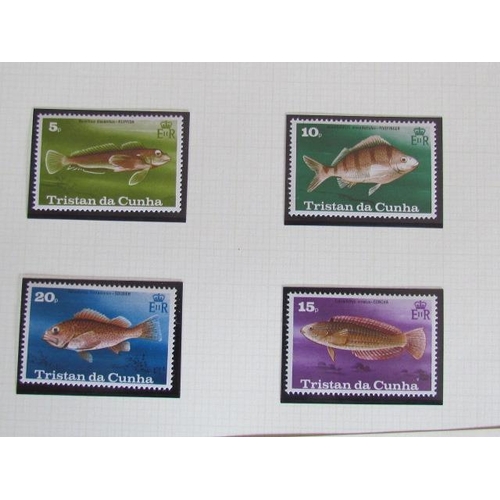 1712 - Stamps from Different Countries Depicting Marine Life Including Turtles, Fish, Snakes Unused, Mint C... 