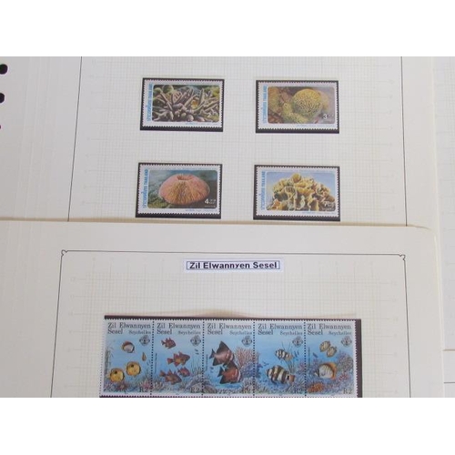 1713 - Stamps from Around the World Depicting Marine Life Including the Antarctic and East Germany Unused, ... 