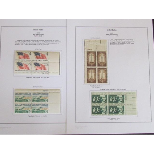 1728 - United States Stamps Depicting Different Figures in Politics, Writings, Inventions and War