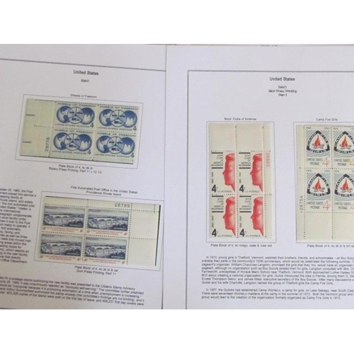 1729 - United States Stamps Depicting Different Figures in Politics, Writings, Inventions and War