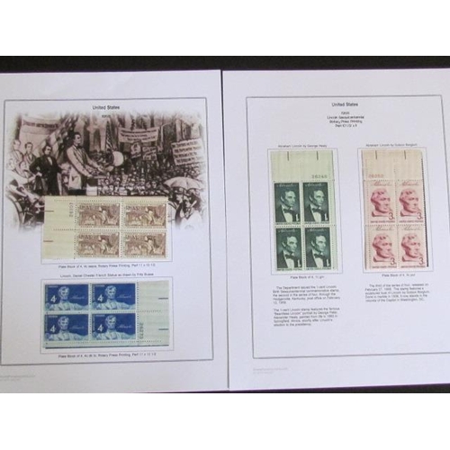 1731 - United States Stamps Depicting Different Figures in Politics, Writings, Inventions and War