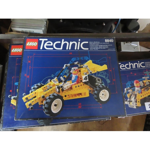 244 - Three Lego Technic Sets 8830, 8840, 8850 in Boxes