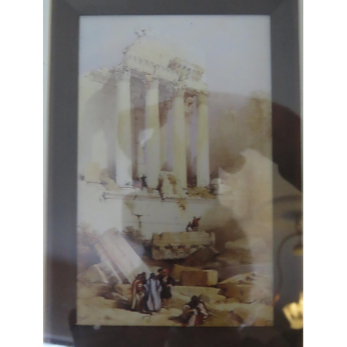 323 - Set of Four Classical Scenes in Matching Frames 10 Inches Wide x 8 Inches High