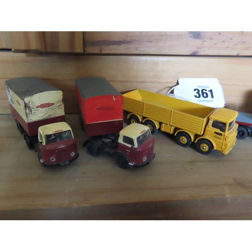 361 - Small Collection of Vintage Toy Class Vehicles Seven in Total Including Lledo