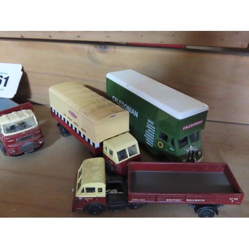 361 - Small Collection of Vintage Toy Class Vehicles Seven in Total Including Lledo