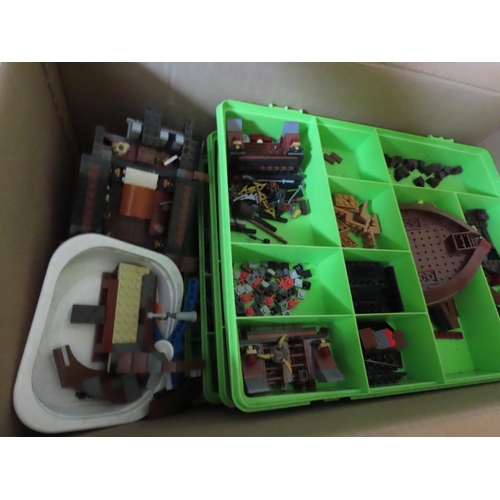 397 - Cardboard Box Containing Various Lego and Lego Technic Items Together with Lego Creator Set 31062 in... 