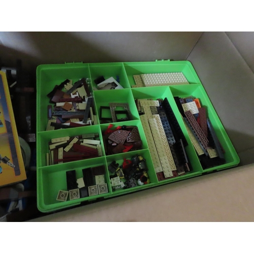 397 - Cardboard Box Containing Various Lego and Lego Technic Items Together with Lego Creator Set 31062 in... 