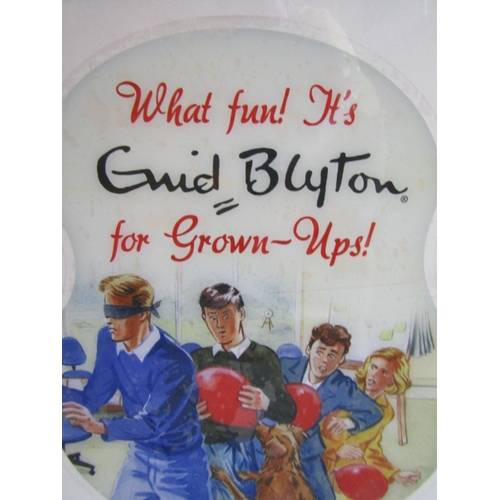 570 - Enid Blyton Original Book Illustration Approximately 22 Inches High x 17 Inches Wide Framed